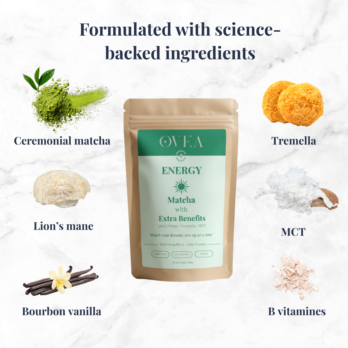 OVEA Energy - Matcha latte