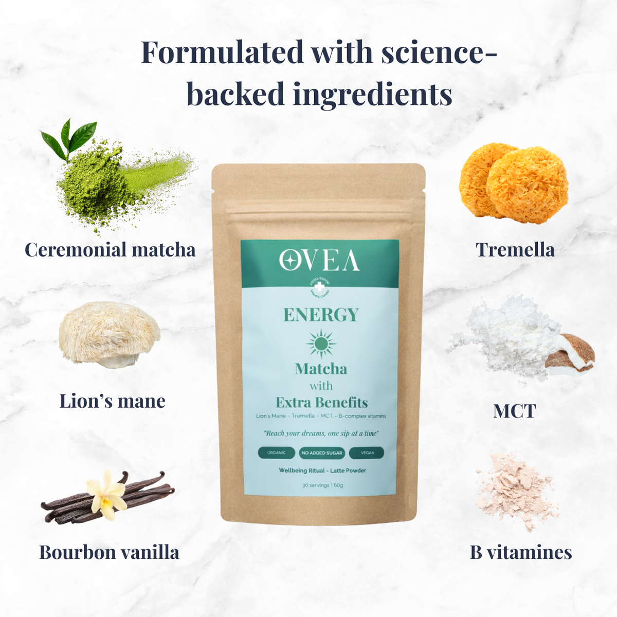 OVEA Energy - Matcha latte