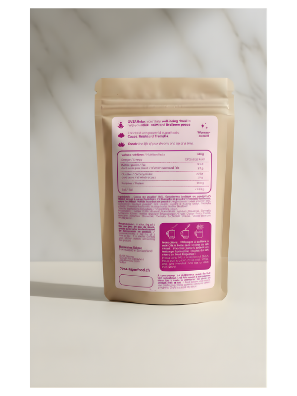 OVEA Relax - Cacao Latte avec Superfoods