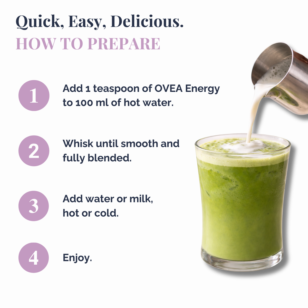 OVEA Energy - Matcha latte